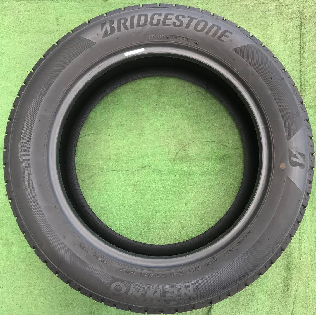 225/55 R17 BRIDGESTONE NEWNOラジアルタイヤ