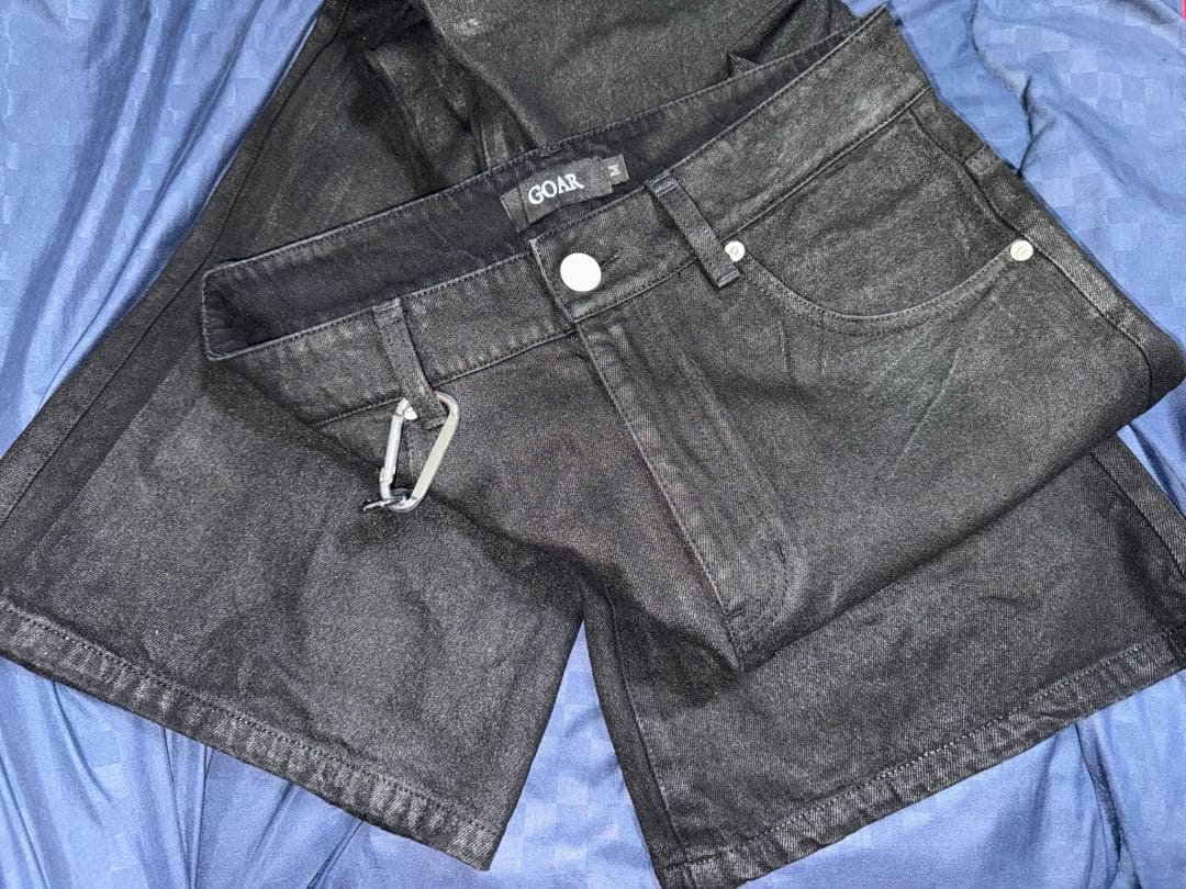 GOAR strapped oil pants Mサイズ
