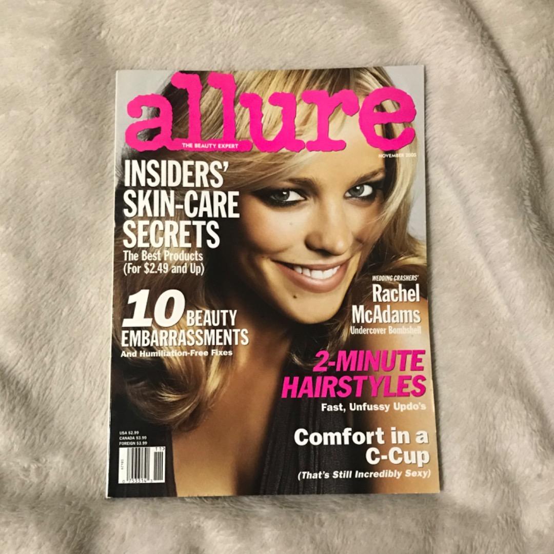 allure 2005年 洋書　レイチェルマクアダムス