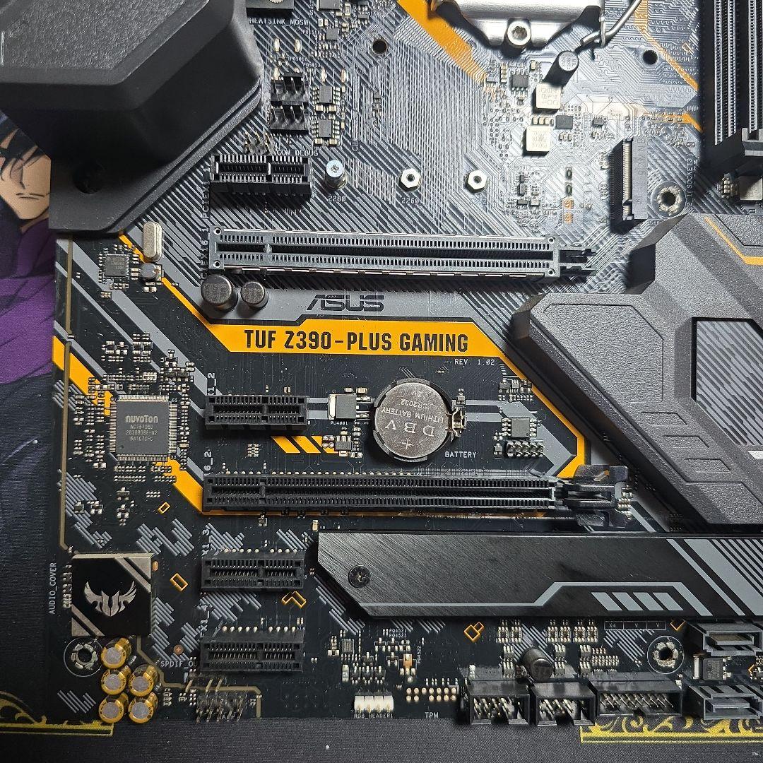 ASUS TUF Z390-PLUS GAMING マザーボード