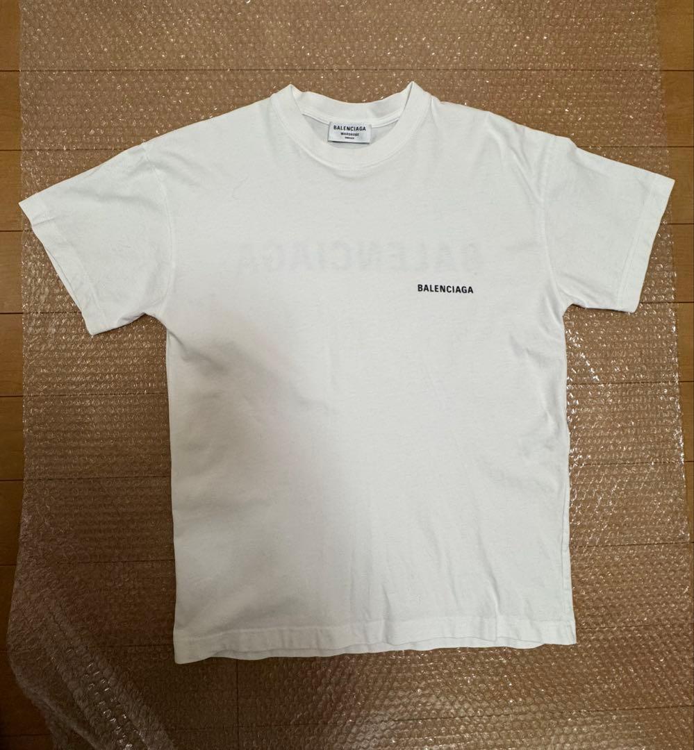 BALENCIAGA ロゴBACK Tシャツ