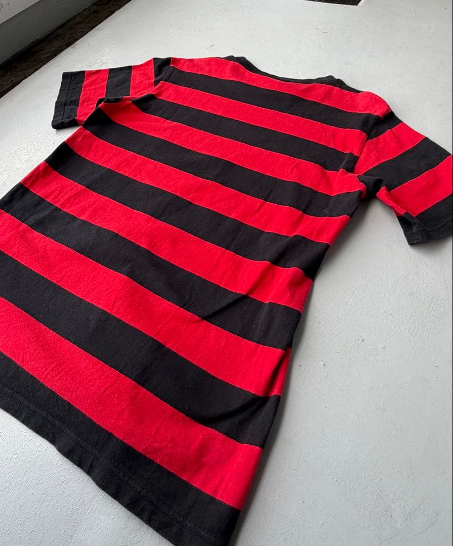 ナンバーナイン 赤黒 ボーダーTシャツ クークス期 裏原