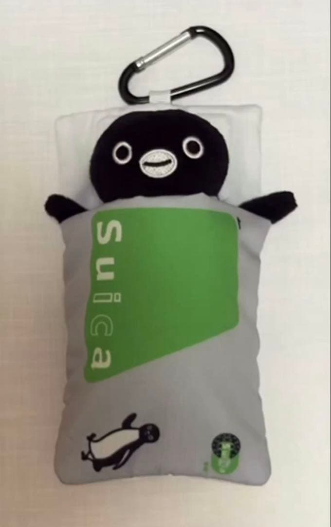 新品未使用Suicaのペンギン ぬいぐるみ マスコット キーホルダー カラビナ付