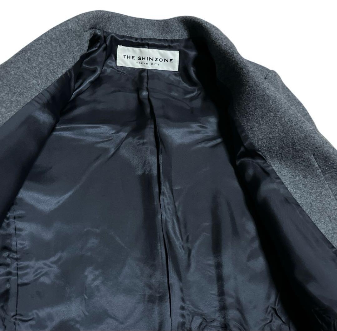 THE SHINZONE シンゾーン　ロングチェスターコート　size34