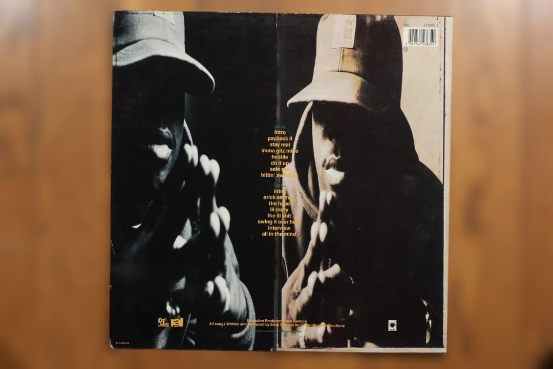 erick sermon No Pressure 12インチ LPレコード