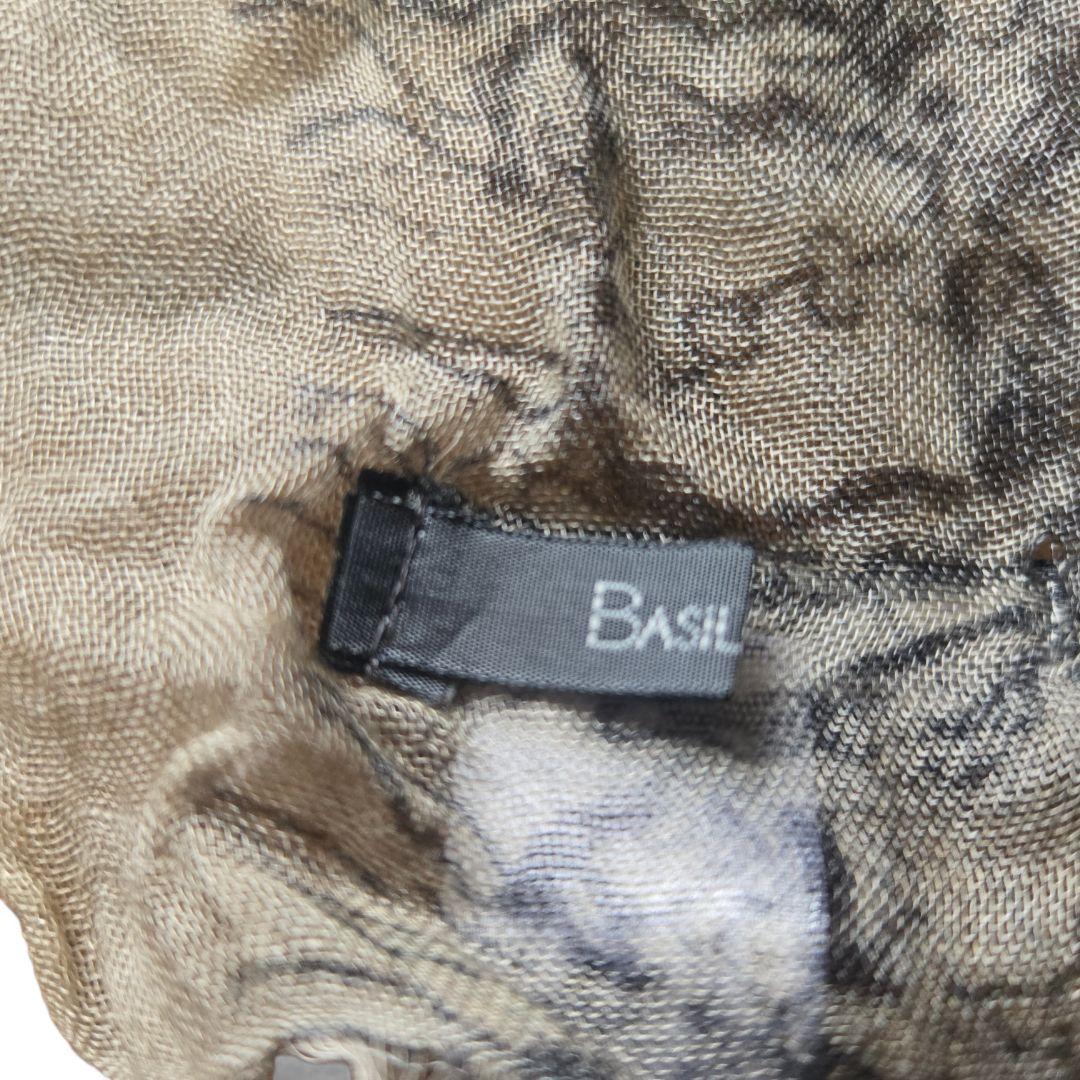 【美品】Faliero Sarti ストール ショール レーヨン ダマスク柄