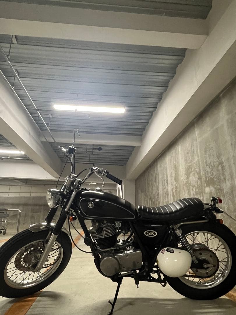 美品　goods キングシート　ブラック　SR400/500 (-08年)
