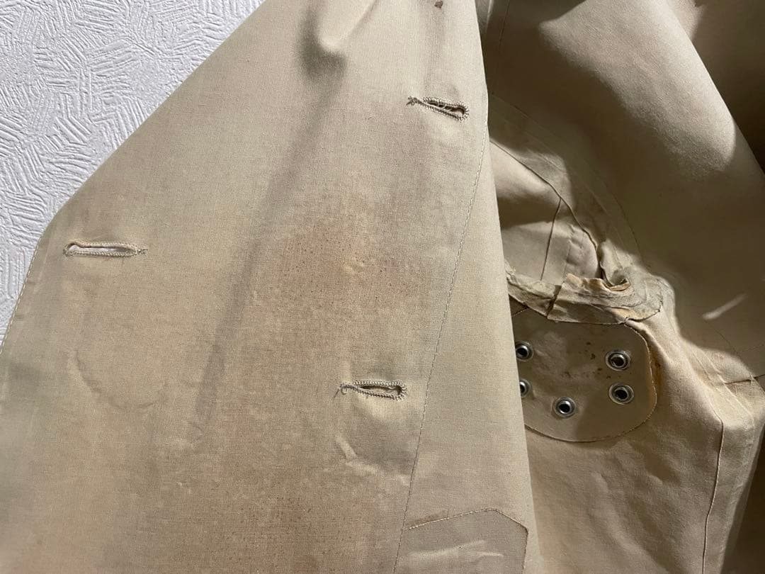 スコットランド製 MACKINTOSH × Y's ゴム引き ピーコート