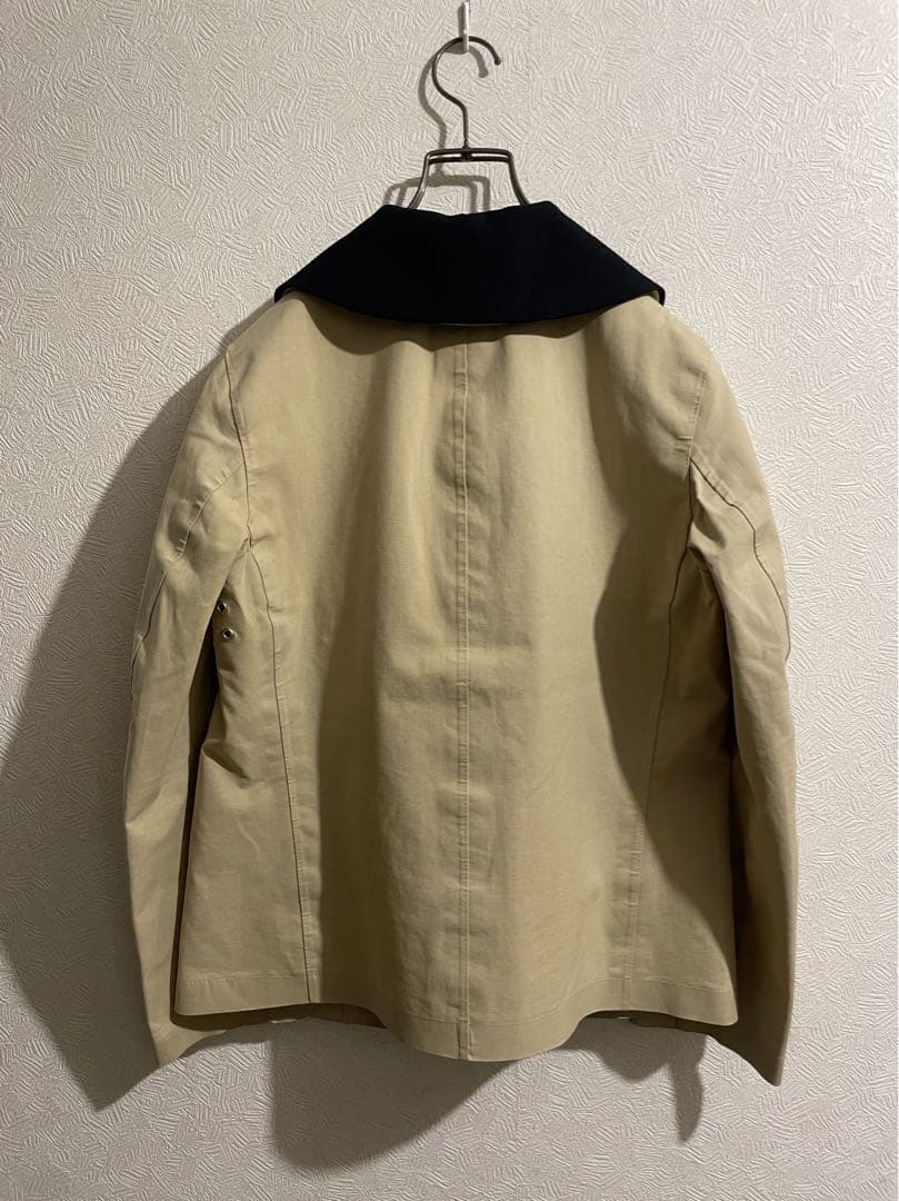 スコットランド製 MACKINTOSH × Y's ゴム引き ピーコート