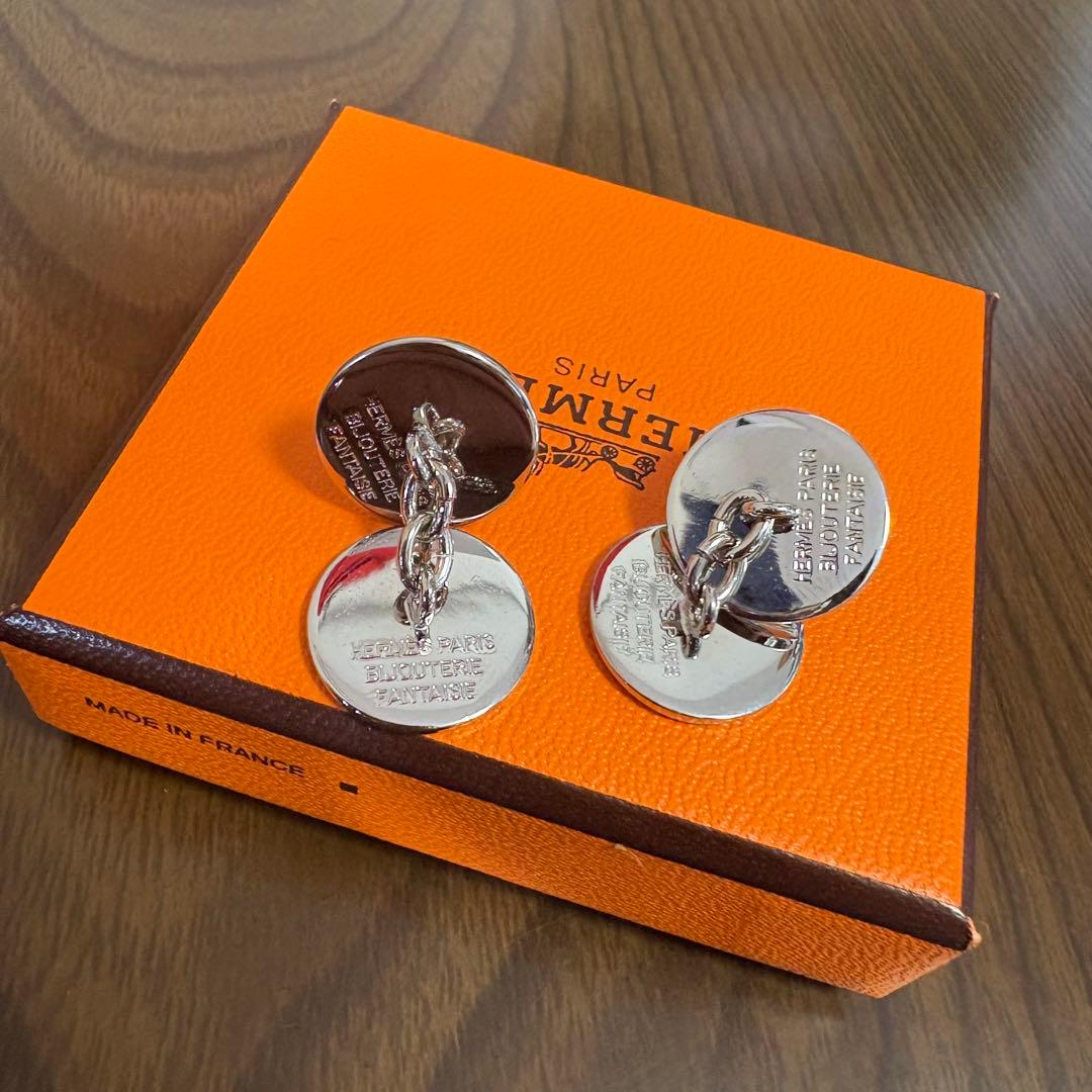 エルメス セリエ カフス シルバー 箱付き HERMES