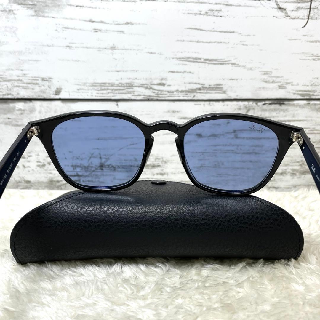 Ray Banレイバン RB4258-F ブラック/ブルーレンズ　ケースクロス