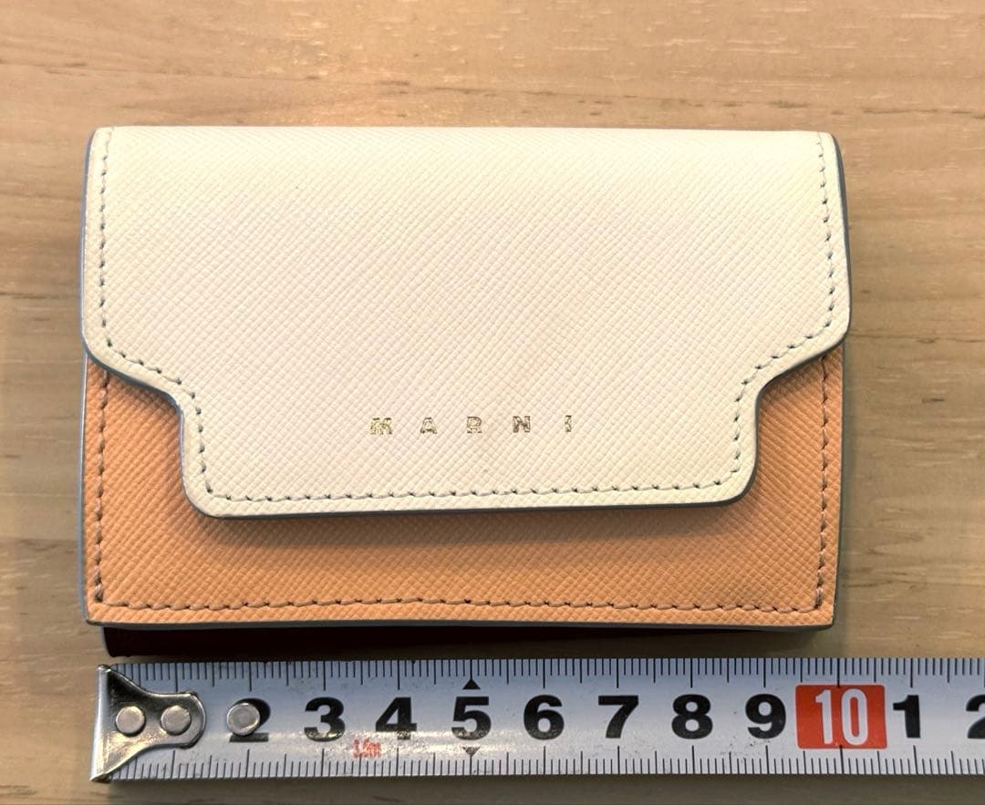 【確実正規品】MARNI 三つ折り財布 ミニ財布