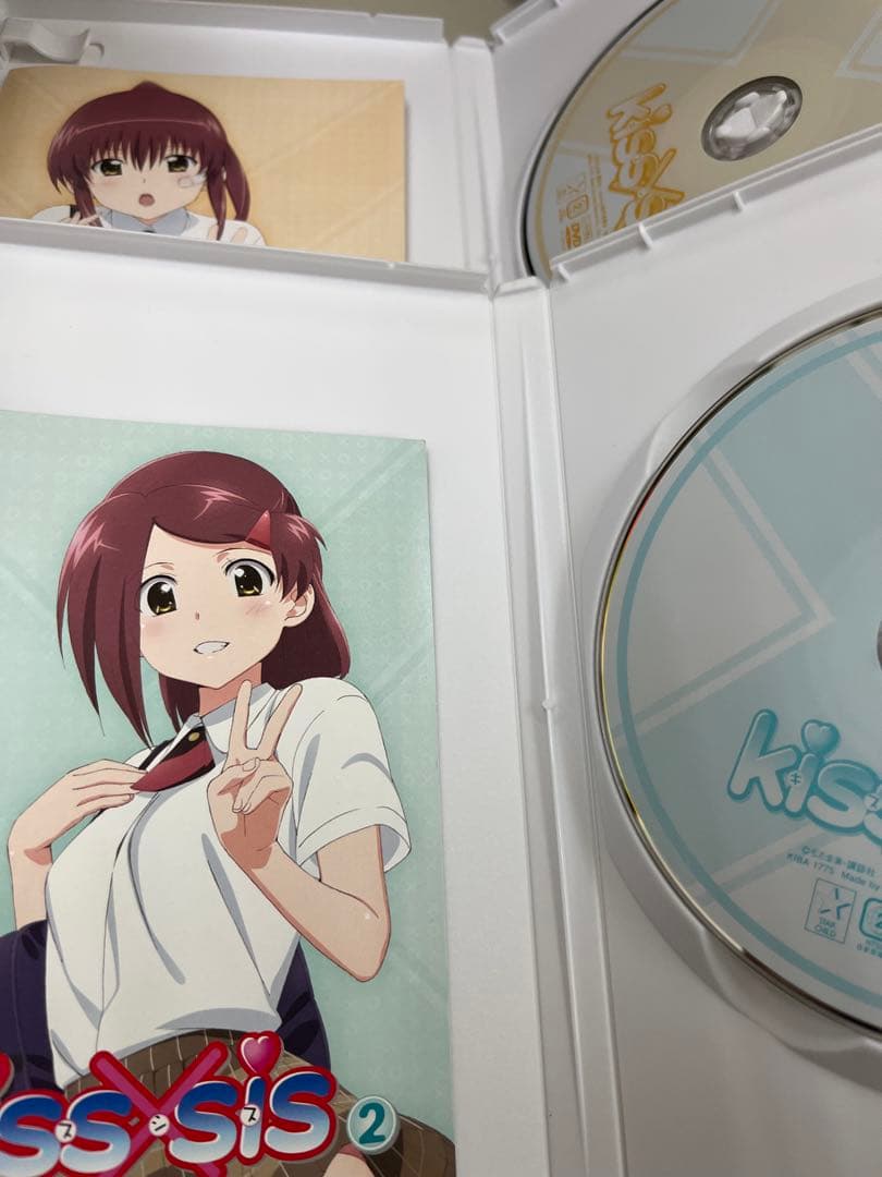 kiss×sisキスシス DVD全4巻セット　全巻
