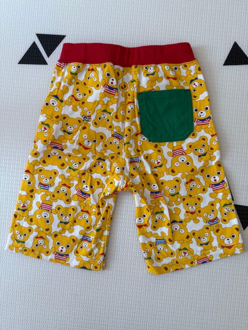 美品　ミキハウス　プッチー　セットアップ　帽子