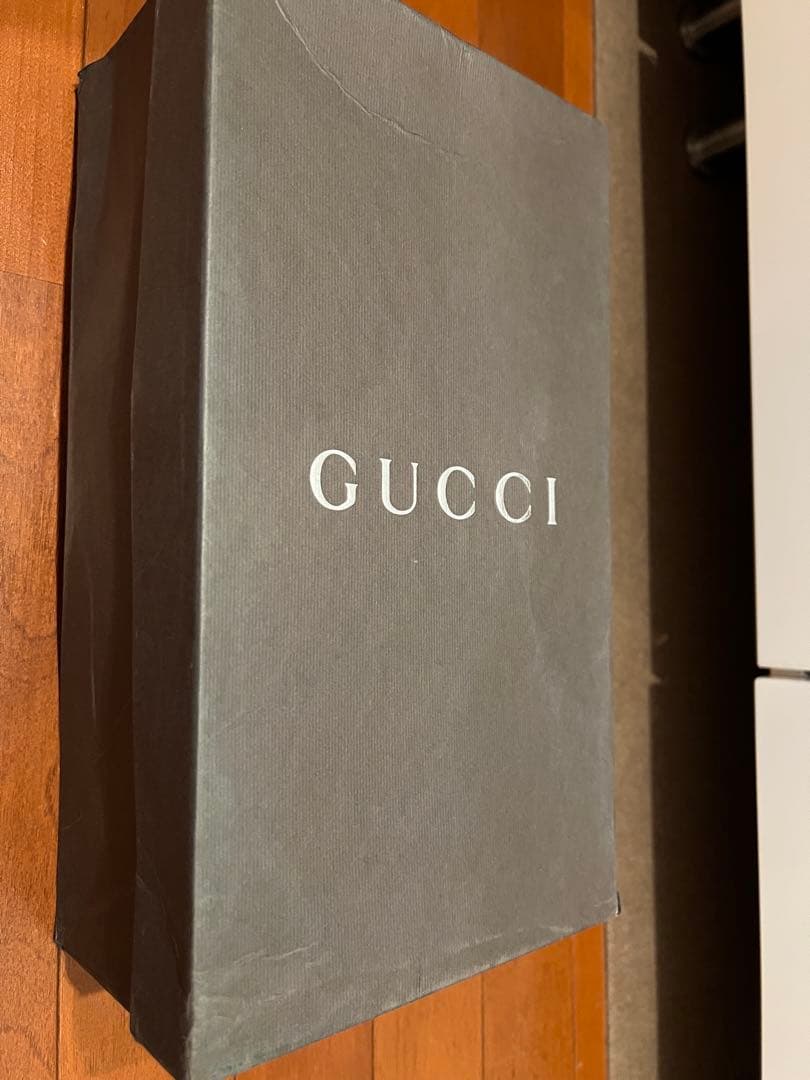 GUCCI グッチ　メンズ　ホースビット　スエードモカシン　41 1/2 E