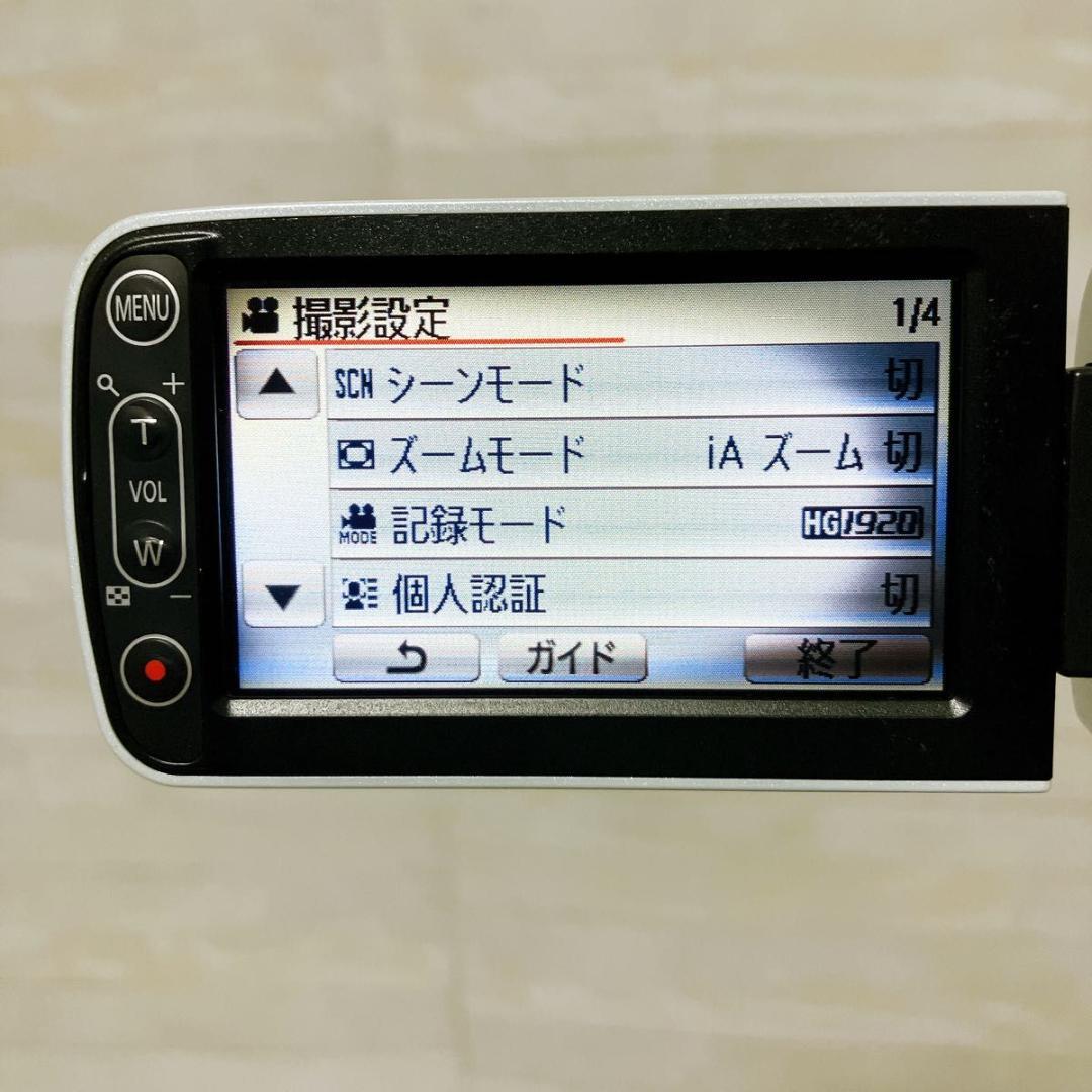 Panasonic ビデオカメラ HDC-TM35 ホワイト ジャンク品