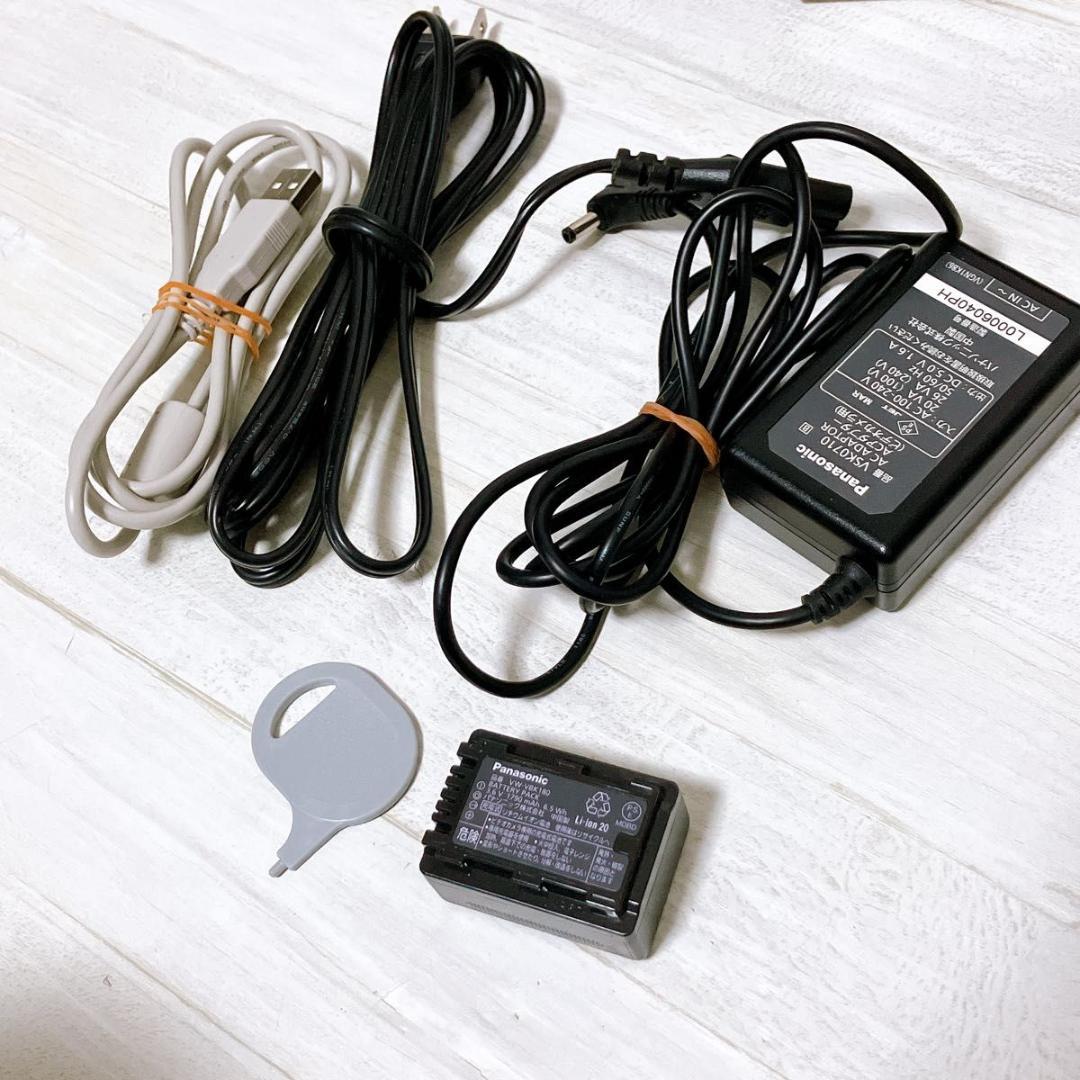 Panasonic ビデオカメラ HDC-TM35 ホワイト ジャンク品