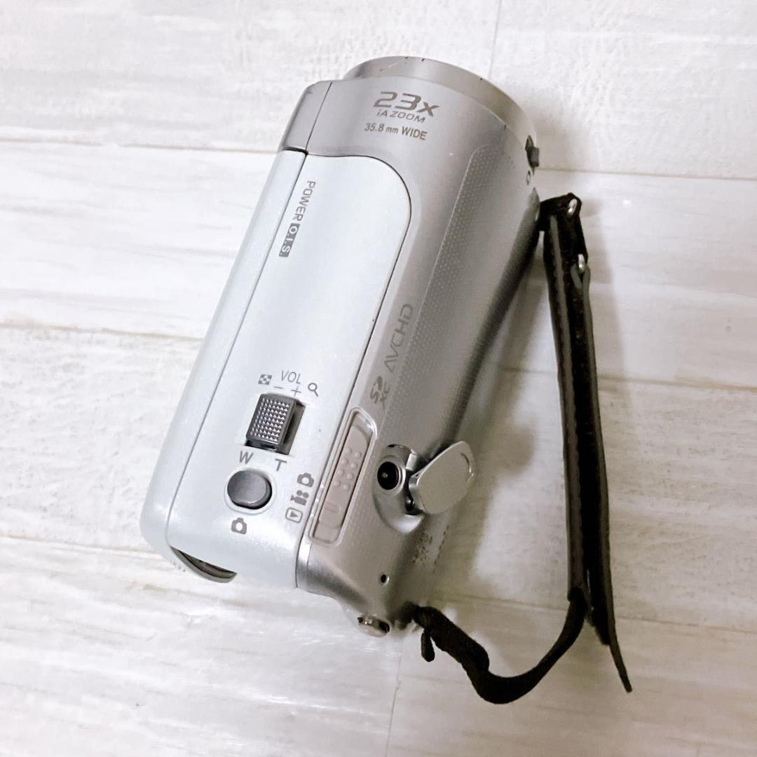 Panasonic ビデオカメラ HDC-TM35 ホワイト ジャンク品