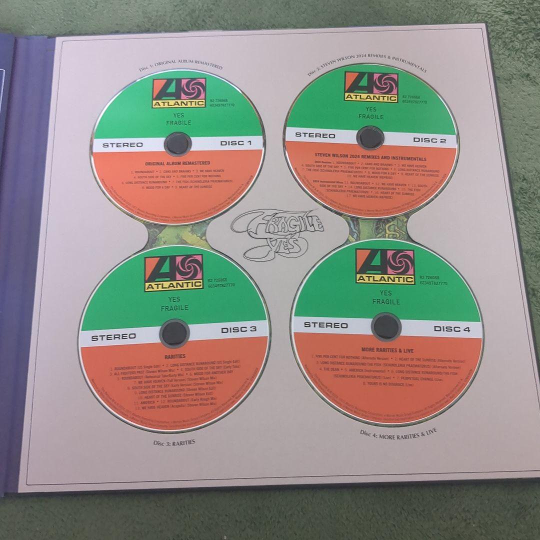 洋楽 Yes Fragile Super Deluxe Edition
