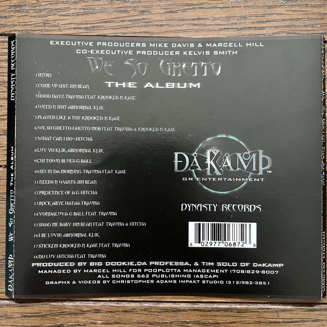 洋楽 DA KAMP We So Ghetto G-RAP G-FUNK