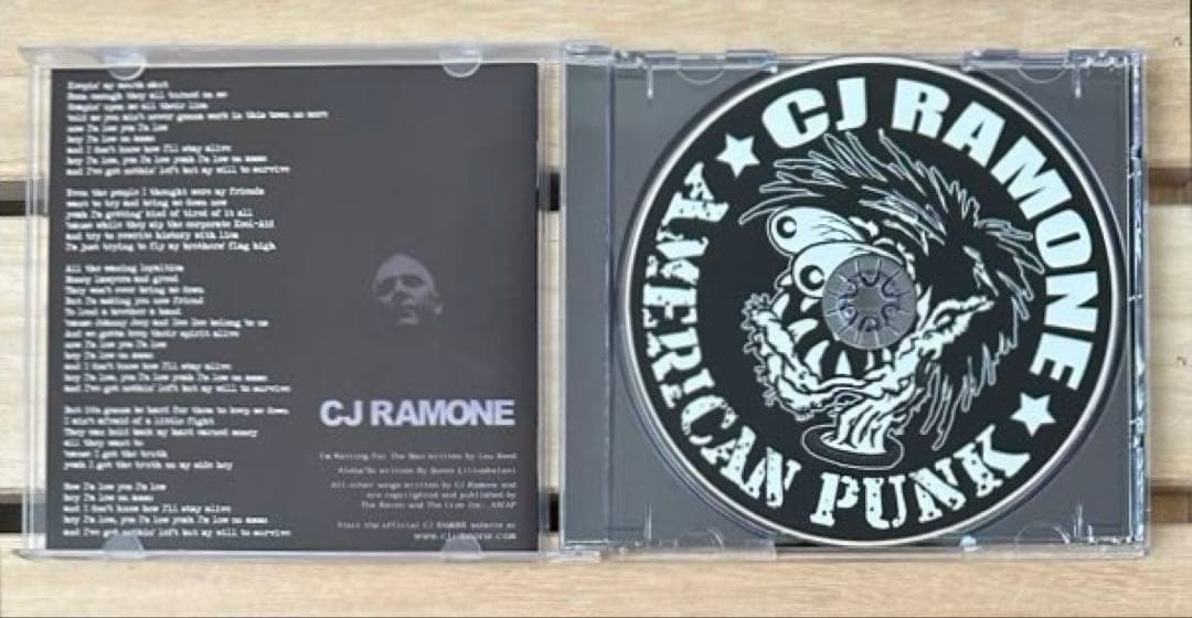美品◾︎帯付き国内盤CJ Ramone レコンキスタ CJ ラモーン