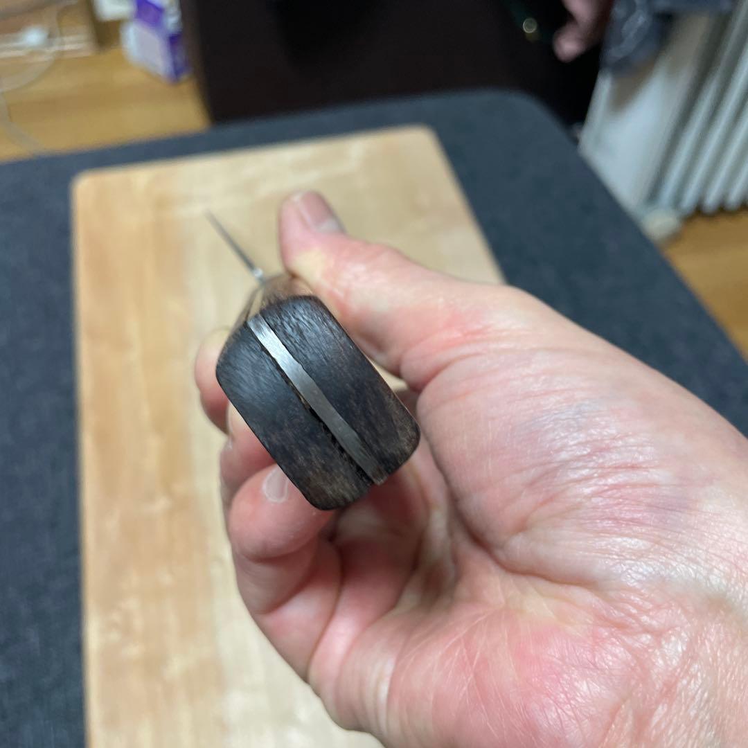 な*お様 杉本　高炭素鋼牛刀　ツバ無し