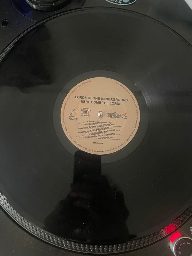 ［ジャケダメージあり］Lords of the Underground 2LP