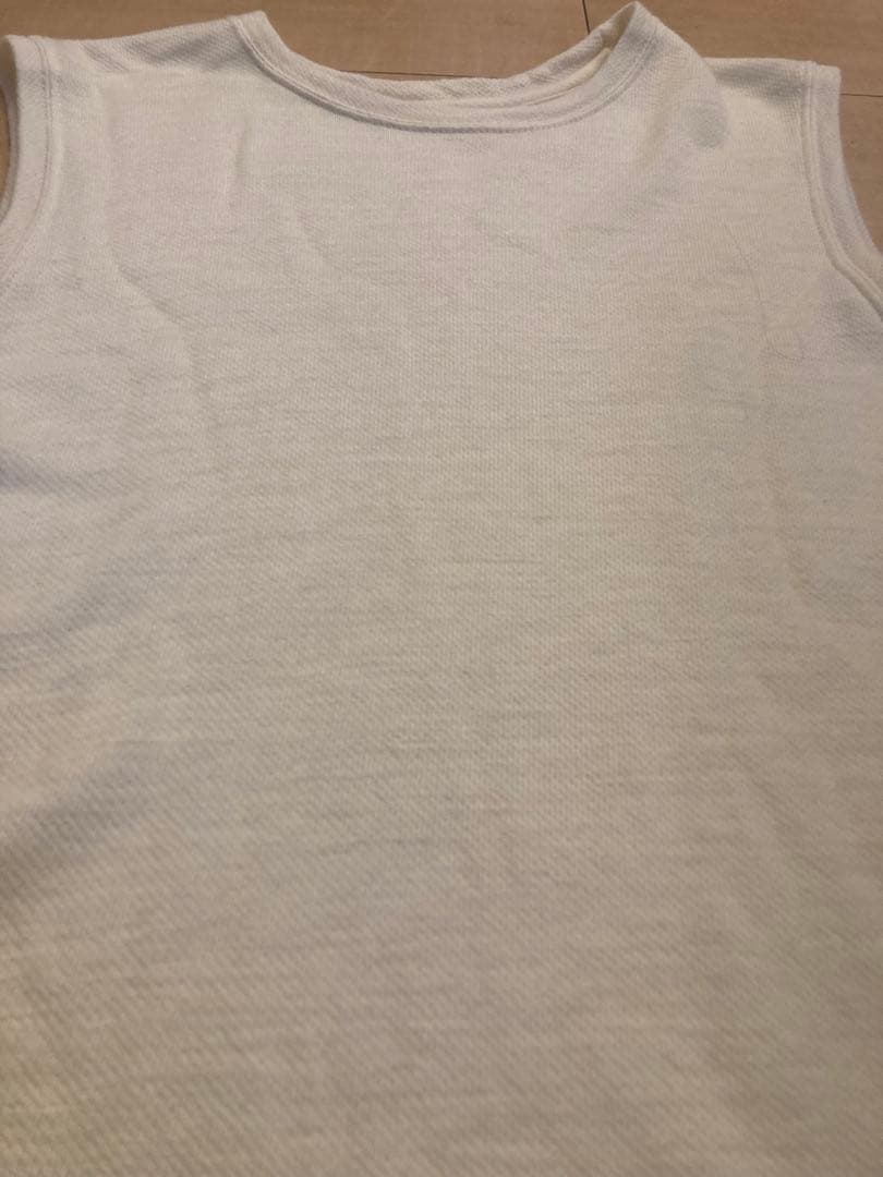 w*n様 山と道　DF Mesh Merino Sleeveless(Ivory