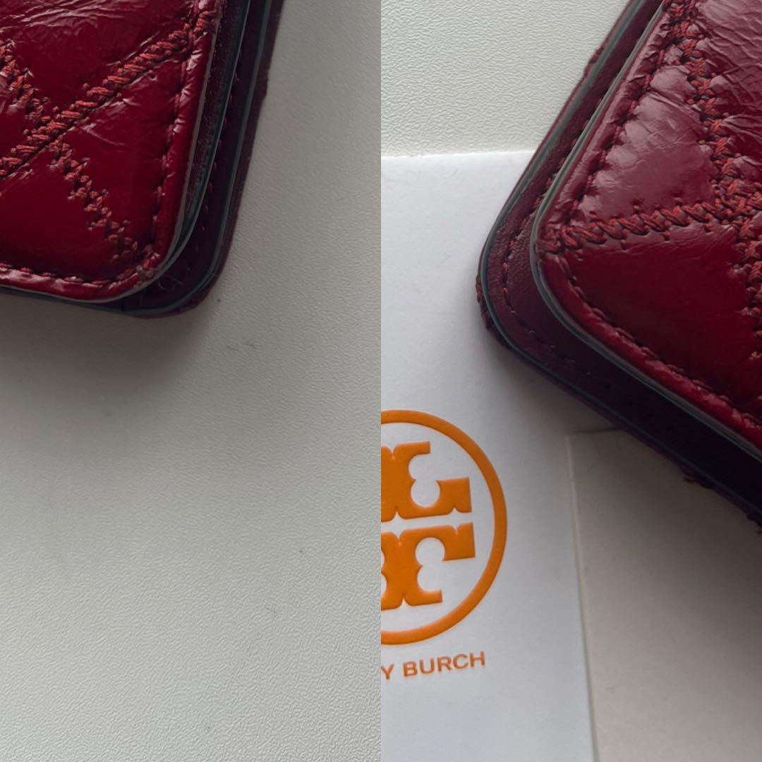 190 極上美品 TORYBURCH トリーバーチ 2つ折り財布
