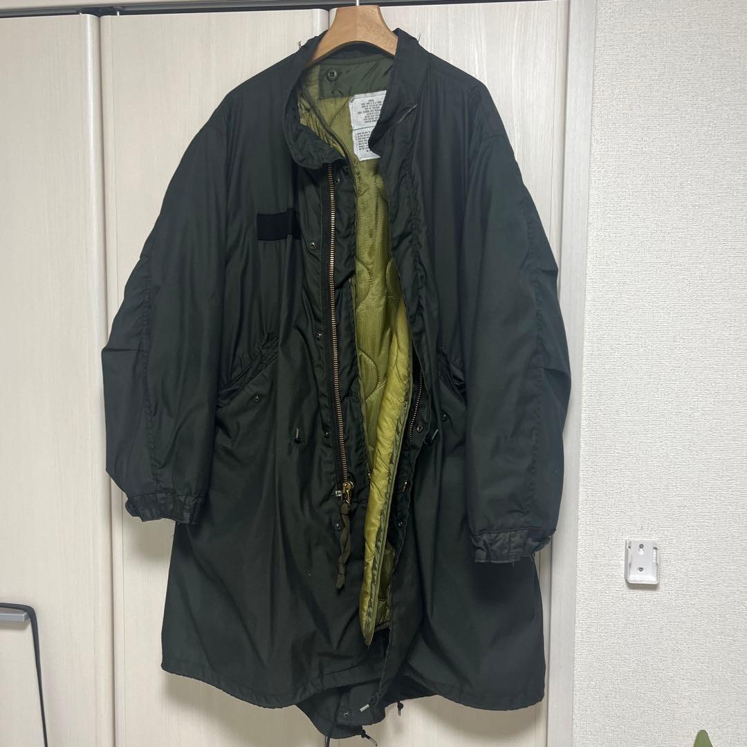 m65 フィッシュテールパーカ　黒染め