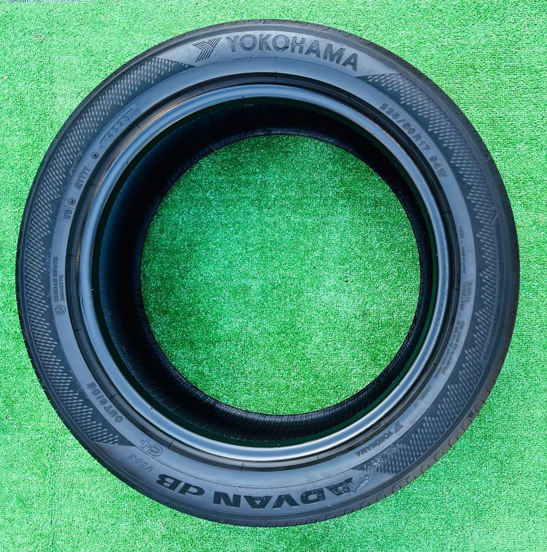 225/50R17.ヨコハマ　アドバン　dB　V552　,2023年