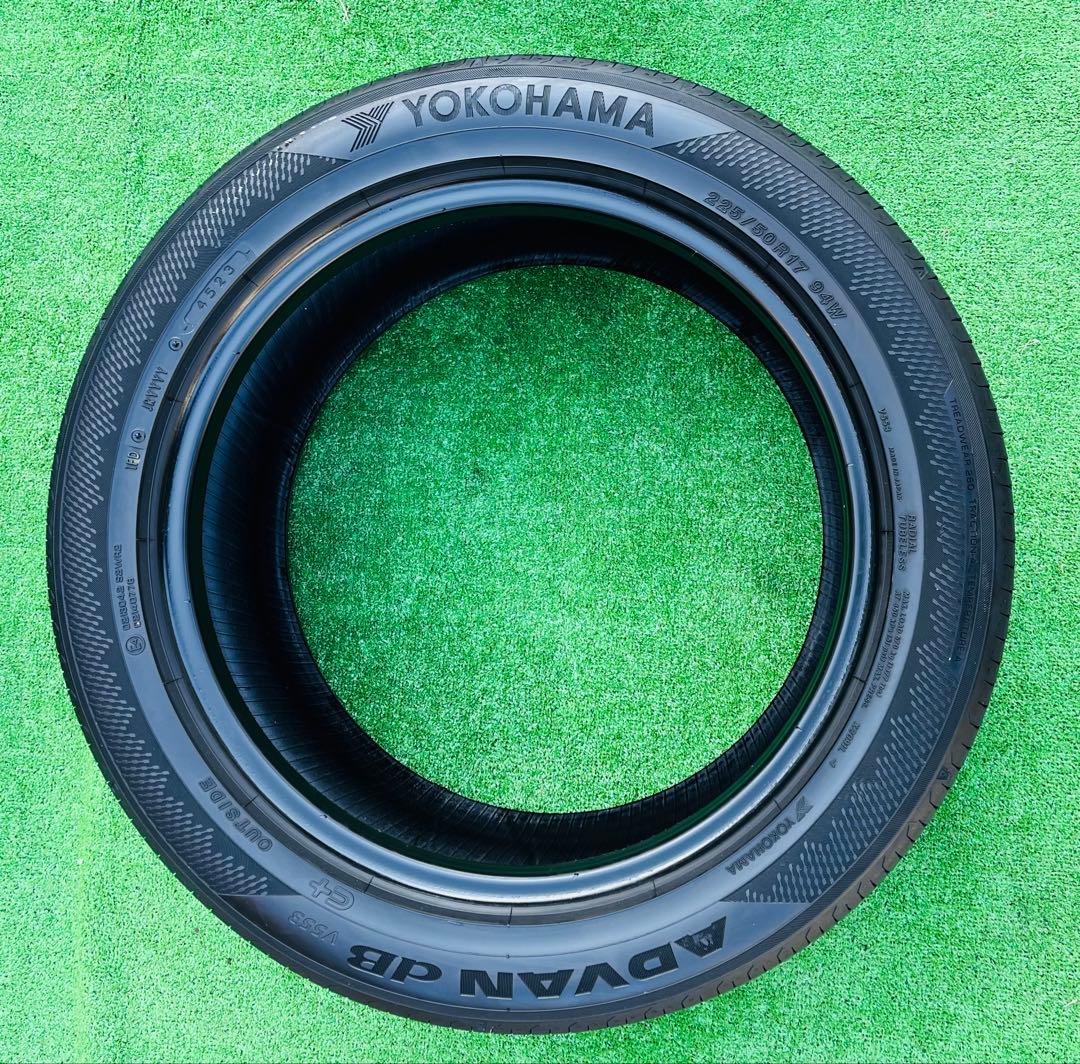 225/50R17.ヨコハマ　アドバン　dB　V552　,2023年
