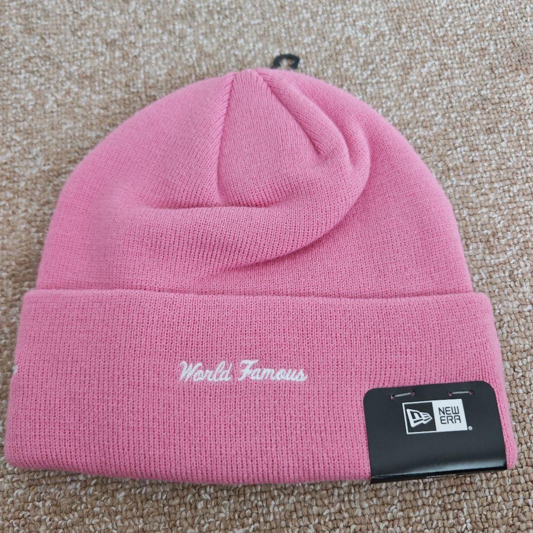 Supreme ボゴ 未使用 ビーニー ニット帽 ピンク　シュプリーム