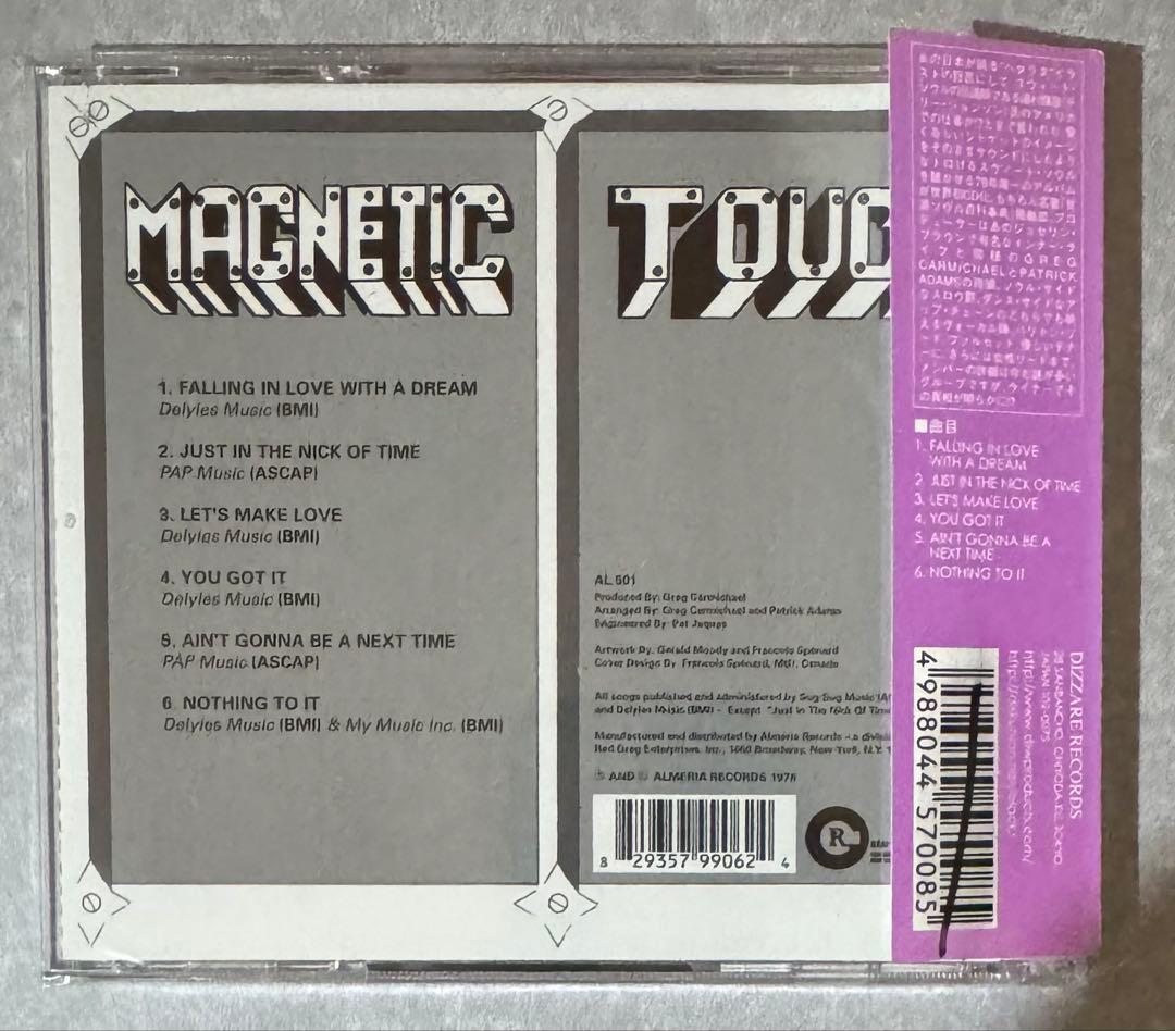 Magnetic Touch 国内仕様 CD 解説付き 未開封