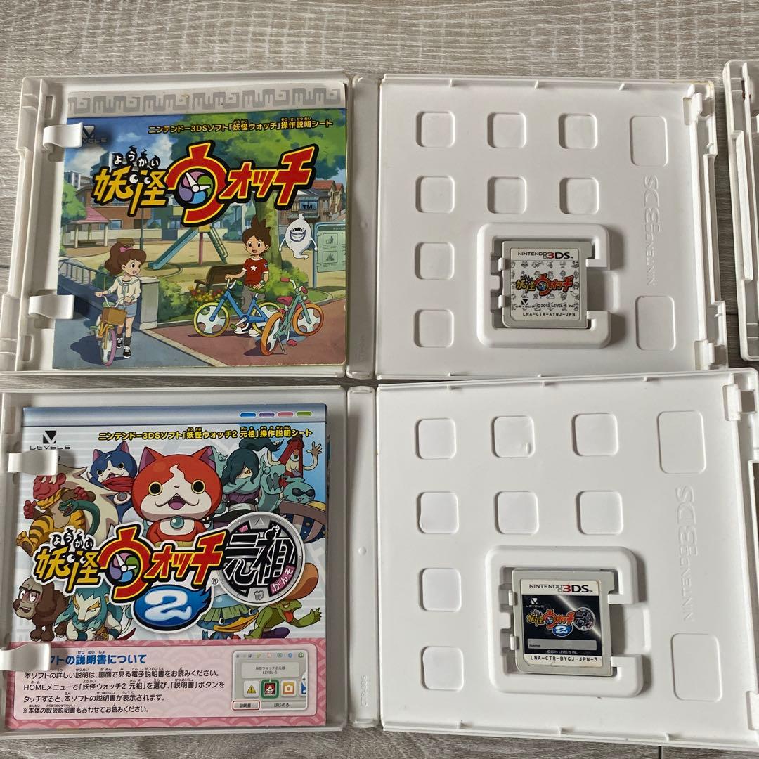 妖怪ウォッチ1 元祖、本家、真打、バスターズ、三国志6本セット バラ売り◯