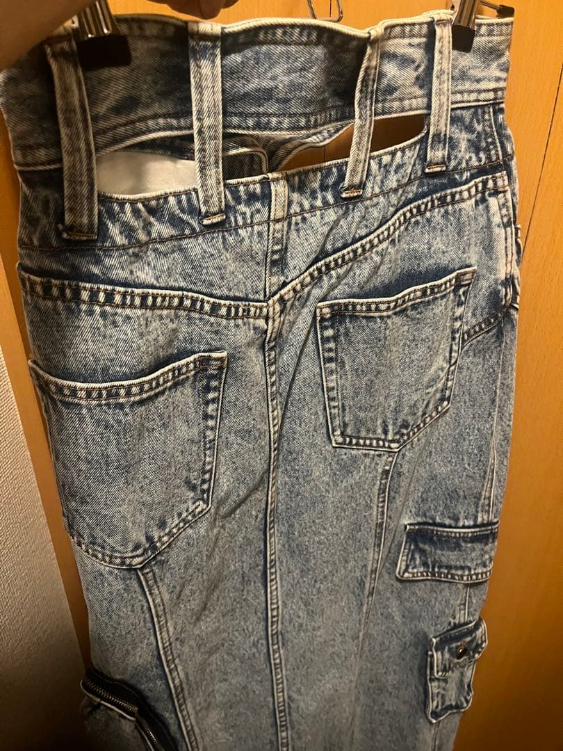 今週末処分 PRANK PROJECT デニムカーゴスカート36