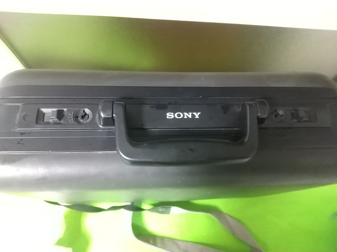 昭和家電 SONY VIDEO WALKMAN GV-8 通電OK 専用ケース付