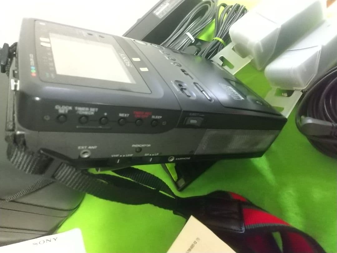 昭和家電 SONY VIDEO WALKMAN GV-8 通電OK 専用ケース付