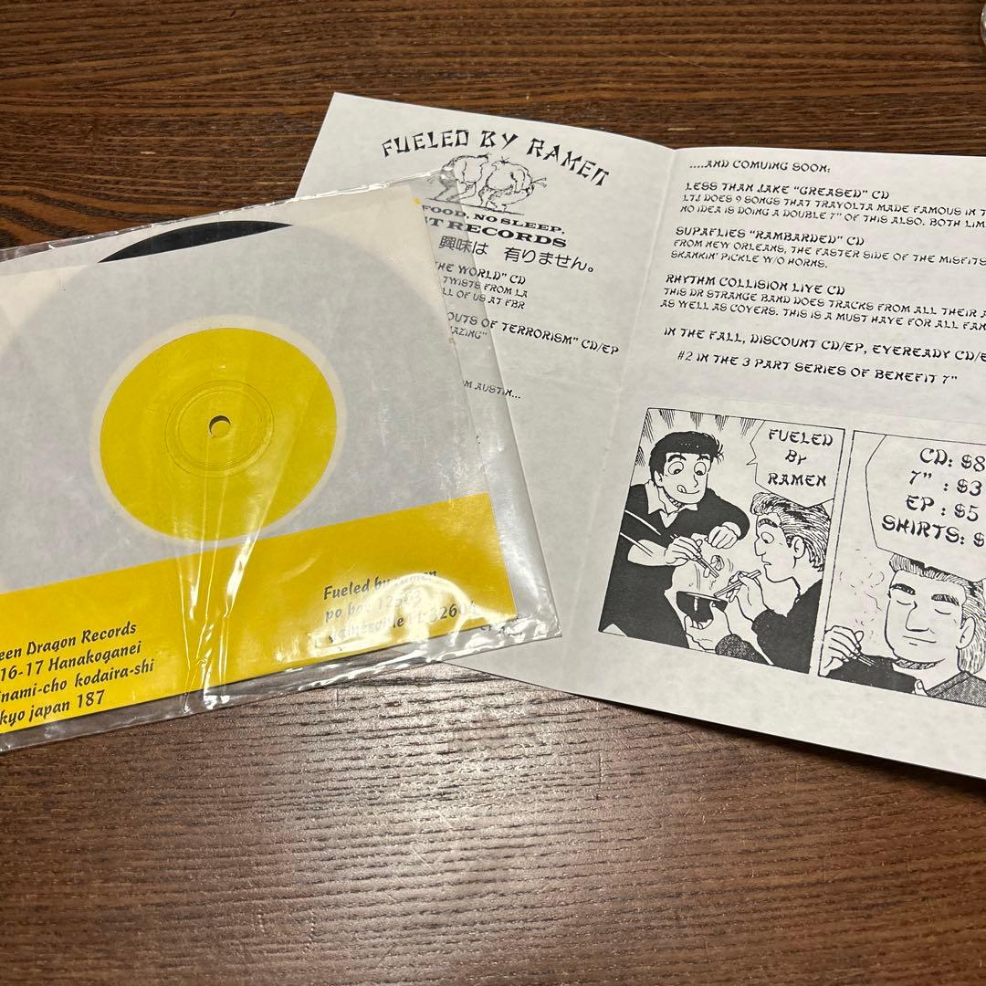 kemuri less than jake ケムリ レコード　7インチ　レア盤