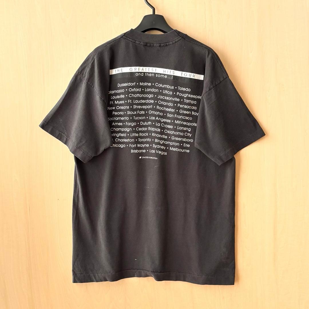 90s USA製古着　ヴィンテージ　ツアーTシャツ　Barry Manilow