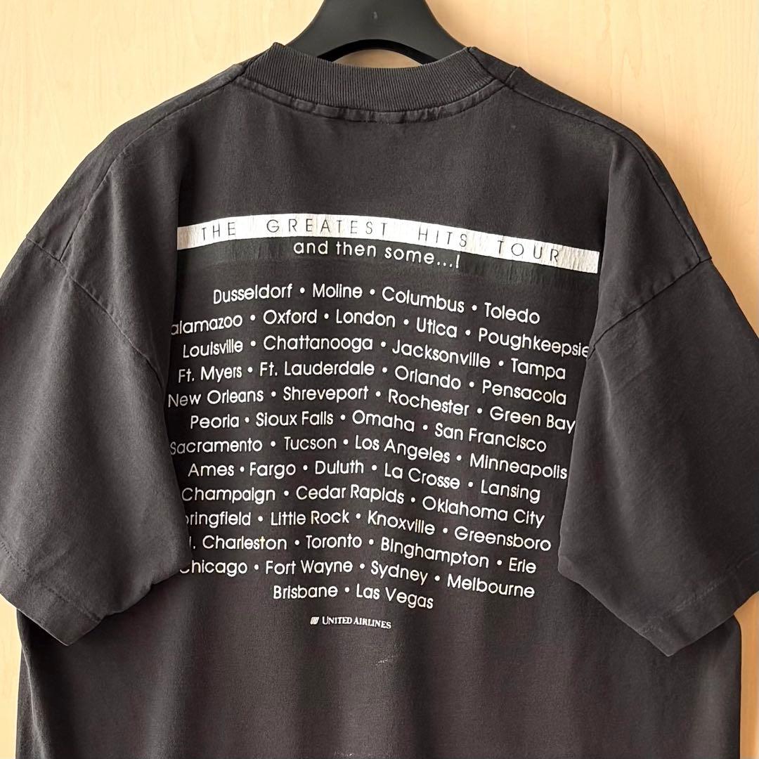 90s USA製古着　ヴィンテージ　ツアーTシャツ　Barry Manilow