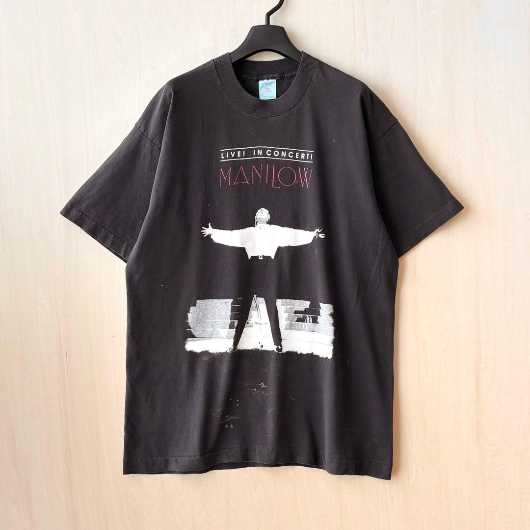 90s USA製古着　ヴィンテージ　ツアーTシャツ　Barry Manilow