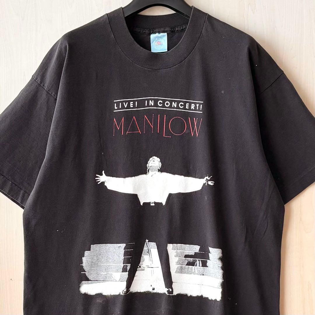 90s USA製古着　ヴィンテージ　ツアーTシャツ　Barry Manilow