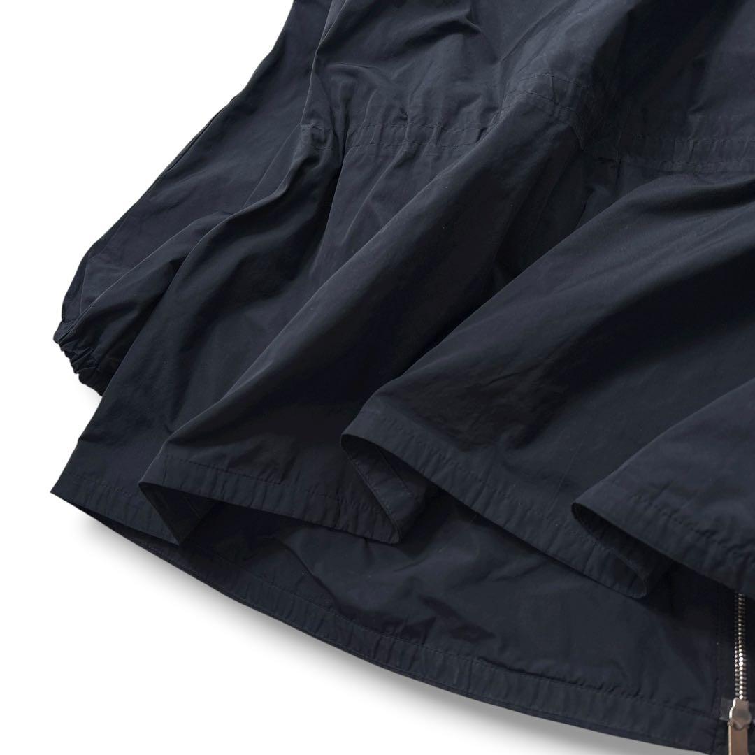 【美品】MAXMARA マックスマーラ ナイロン 　モッズコート　ジャケット　黒