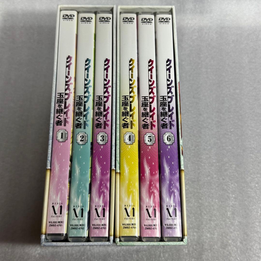 全6巻 特典付 クイーンズブレイド 玉座を継ぐ者　DVD