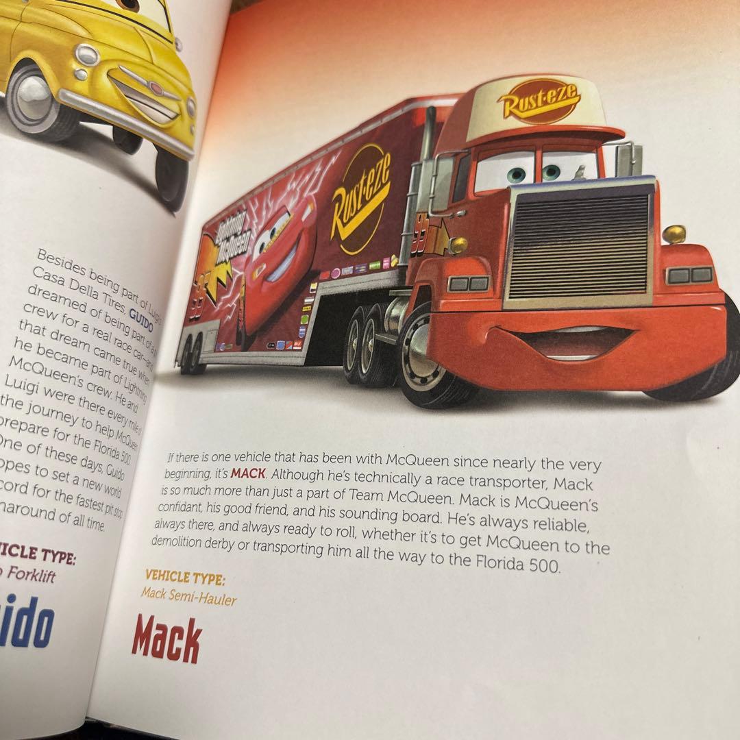 洋書　カーズ　キャラ紹介　Disney Pixar Meet the Cars