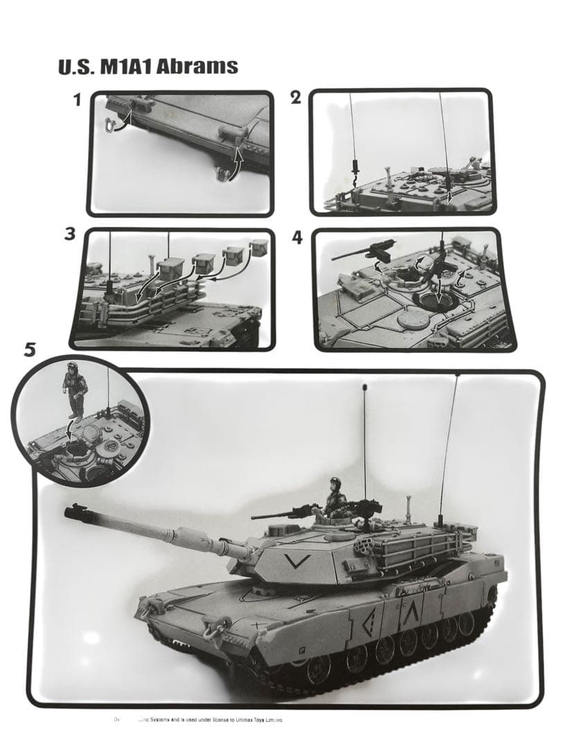 M1A1 forces of valor 戦車 1/32