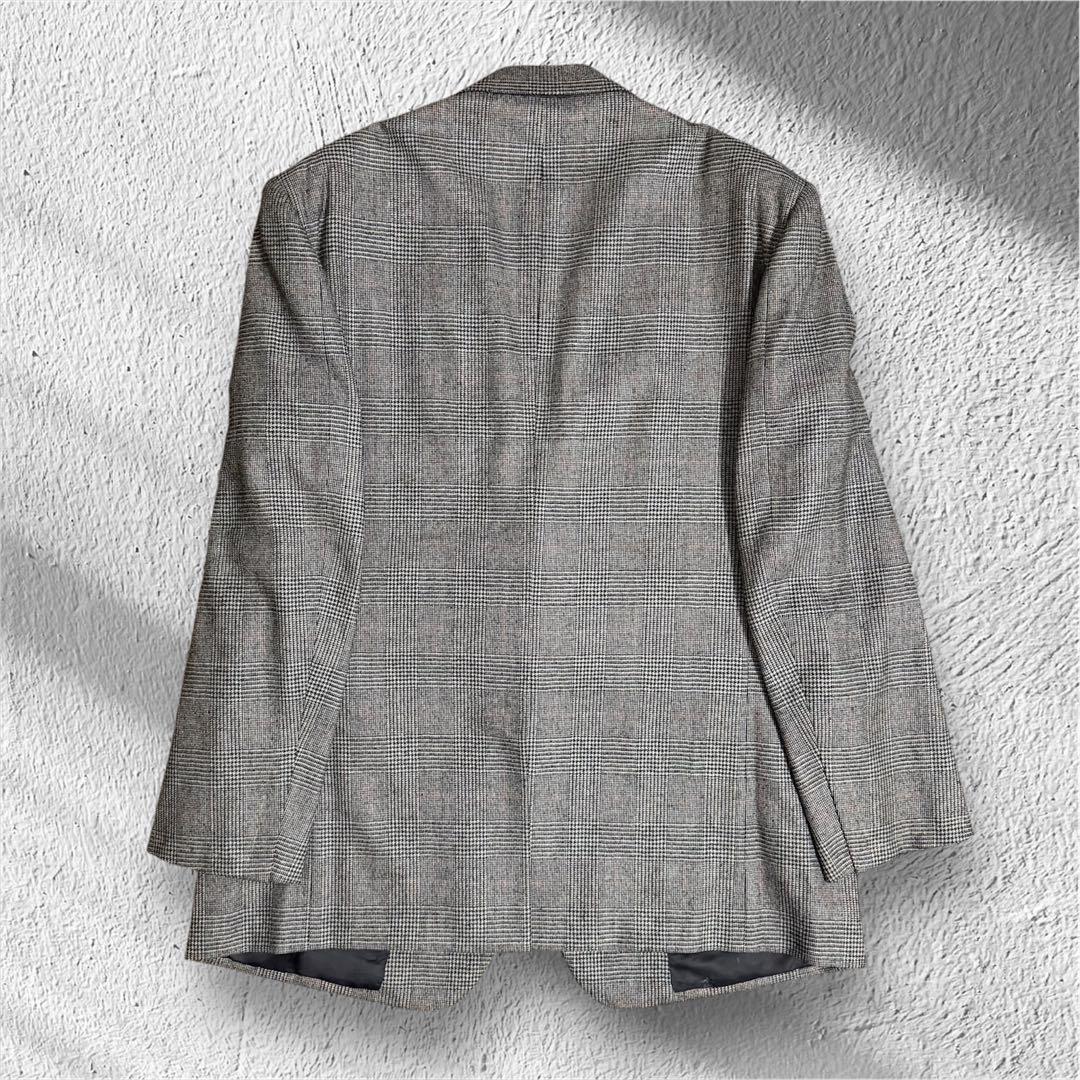 BROOKS BROTHERS グレンチェックジャケット　ウール100% 44