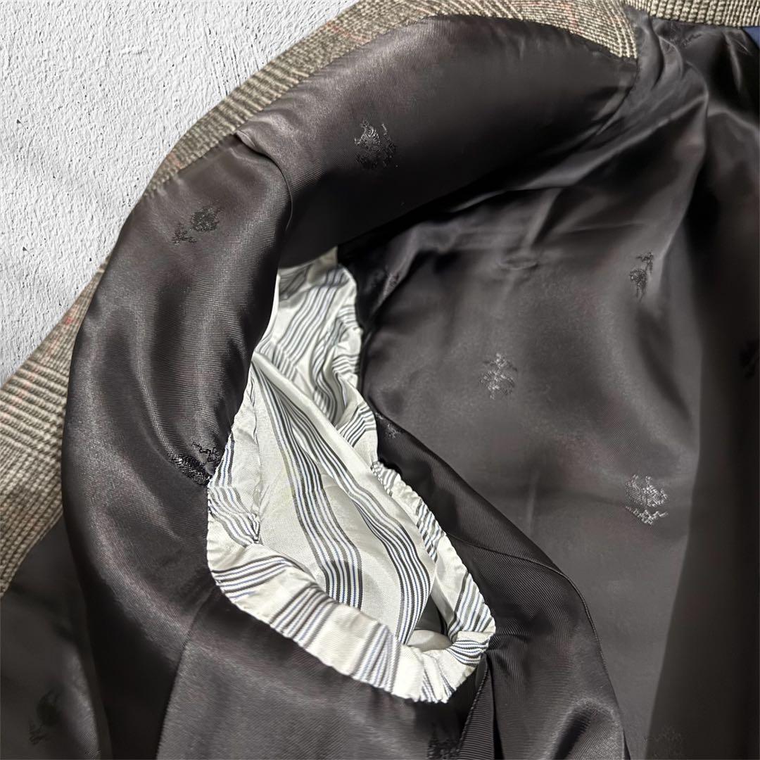 BROOKS BROTHERS グレンチェックジャケット　ウール100% 44