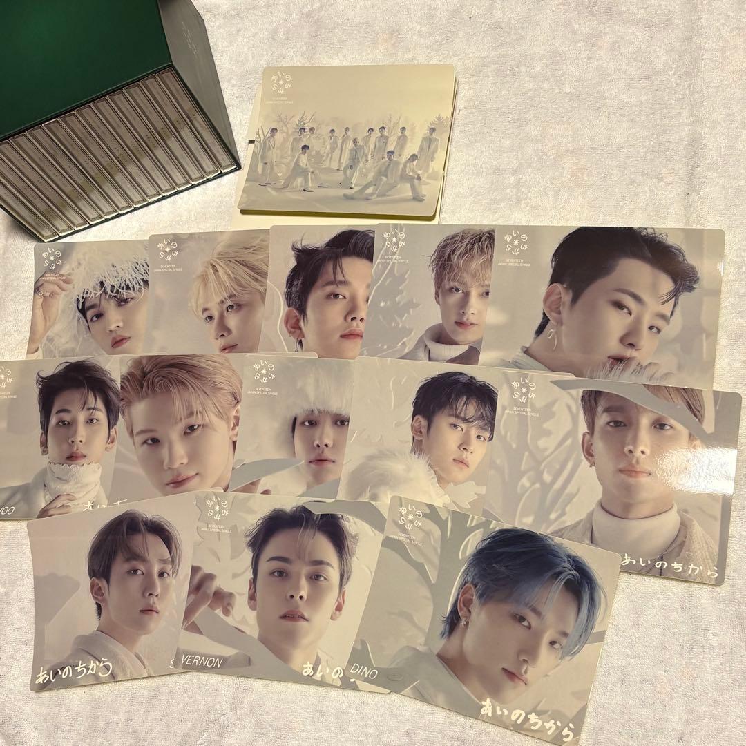 SEVENTEEN あいのちから スペシャルボックス コンプリート 特典トレカ